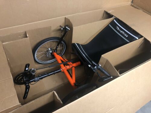 Flawless 2014 Terratrike Rambler Recumbent + Sportcrafters Trainer - All In Box - Fresh Stock Dated December 2025