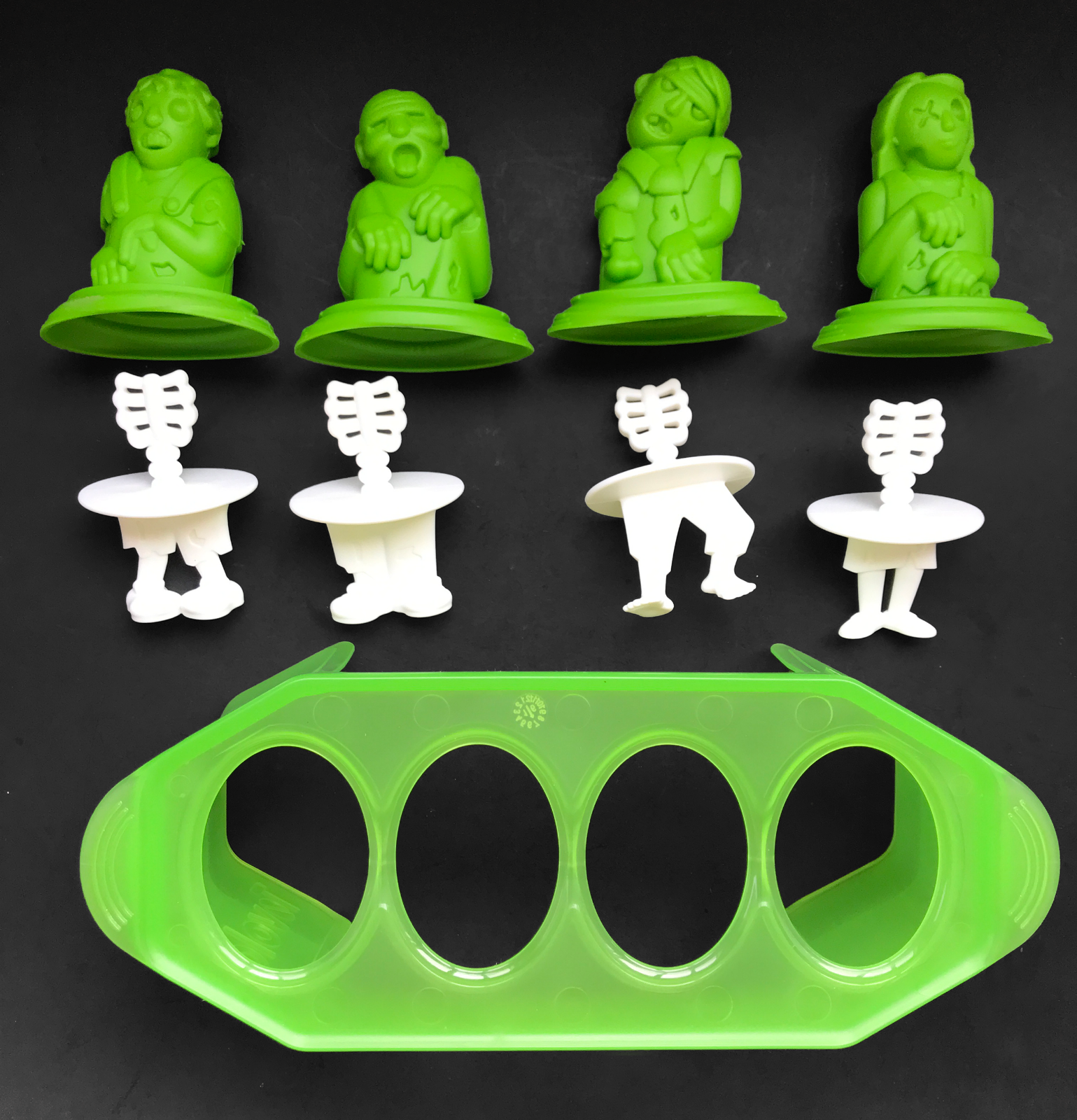 Tovolo *Zombie* Silicone Pop Molds Set of 4 OPEN BOX / Never Used - Fresh Stock Dated February 2026