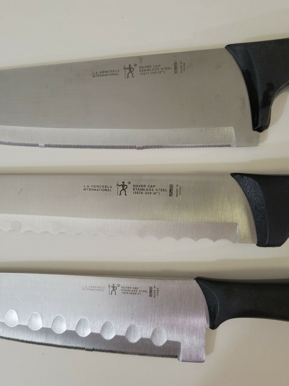 JA Henckels Silver Cap Knife Set - Fresh Stock Dated January 2026