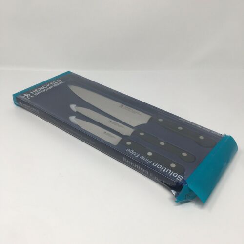 J.A. Henckels 3-Piece Essential Knife Set - Fresh Stock Dated January 2026