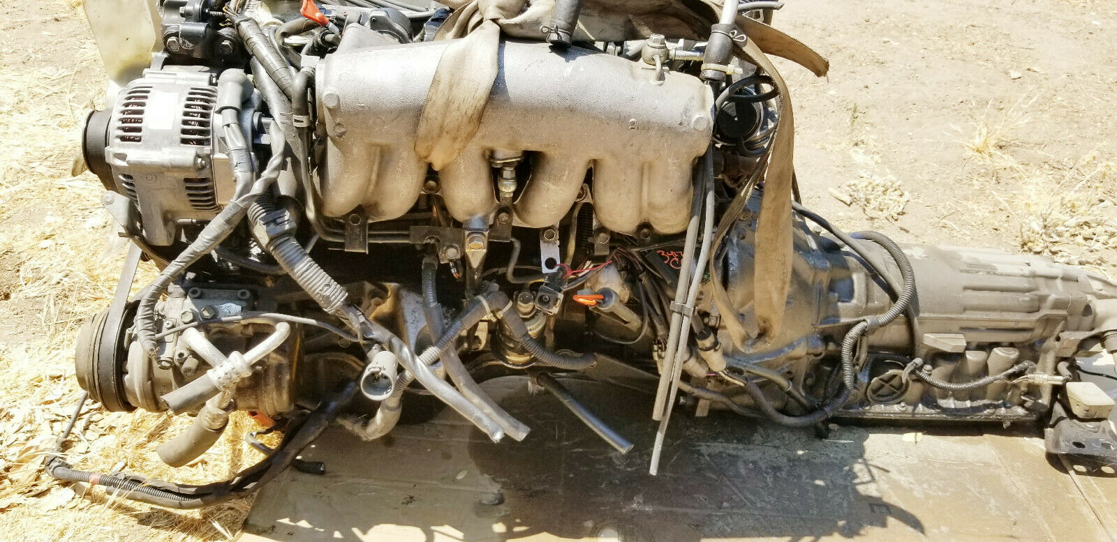 OEM 1990 Toyota Cressida 7M-GE Engine and Auto Transmission (Shipping available) - Fresh Stock Dated December 2025