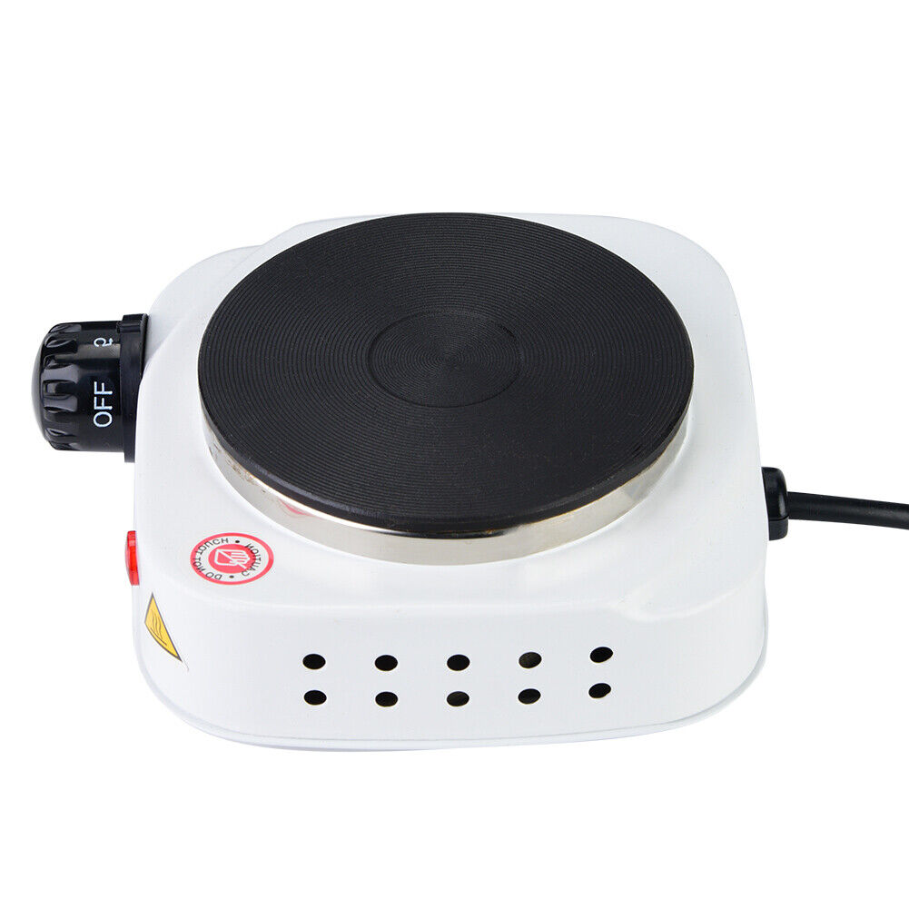 110V 500W Electric Mini Stove Hot Plate Multifunctional Heater US Plug - Fresh Stock Dated February 2026