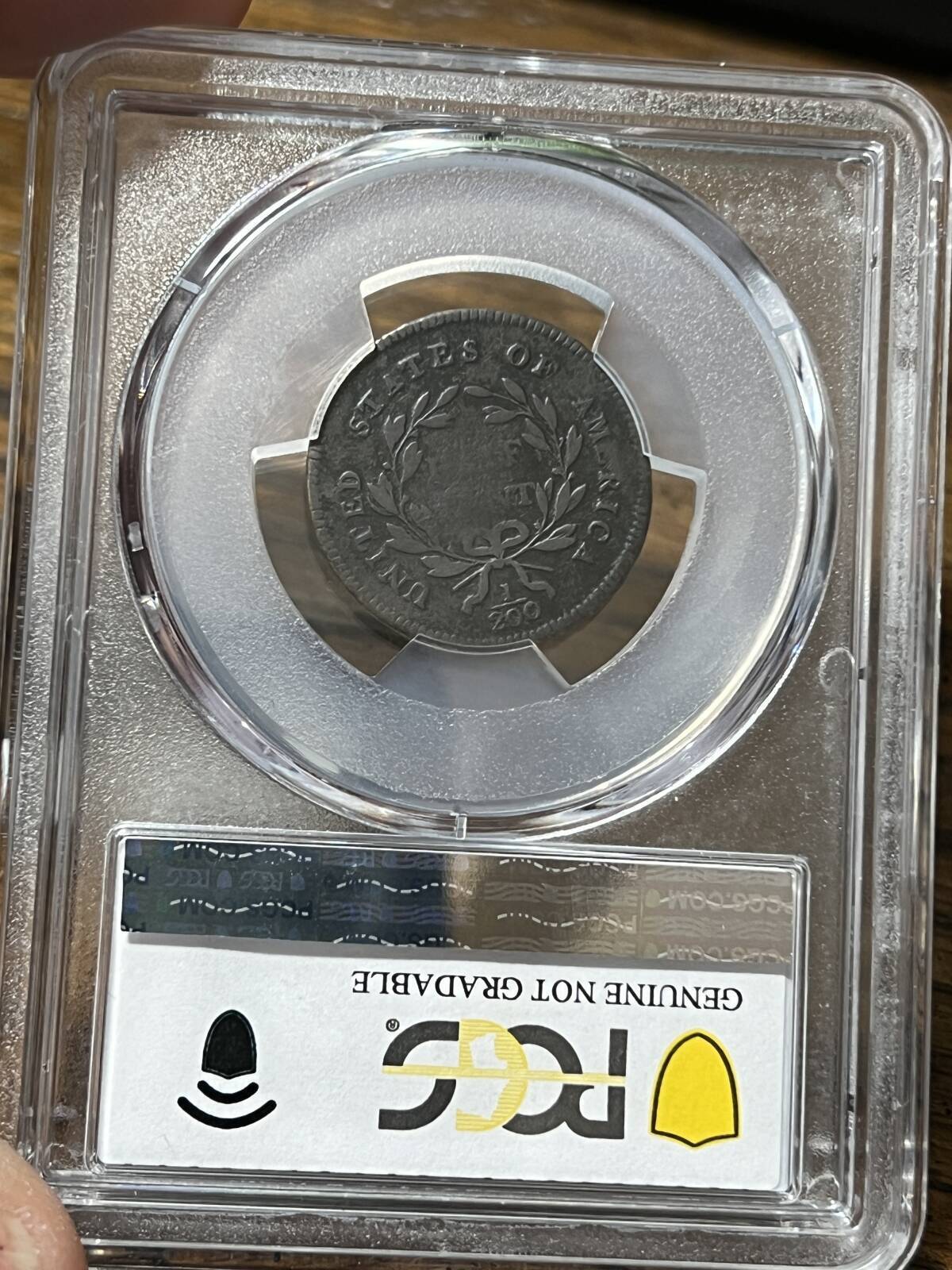 1795 P Half Cents Liberty Cap, PCGS VG Details Environmental Damage LE Punctuate - Fresh Stock Dated December 2025