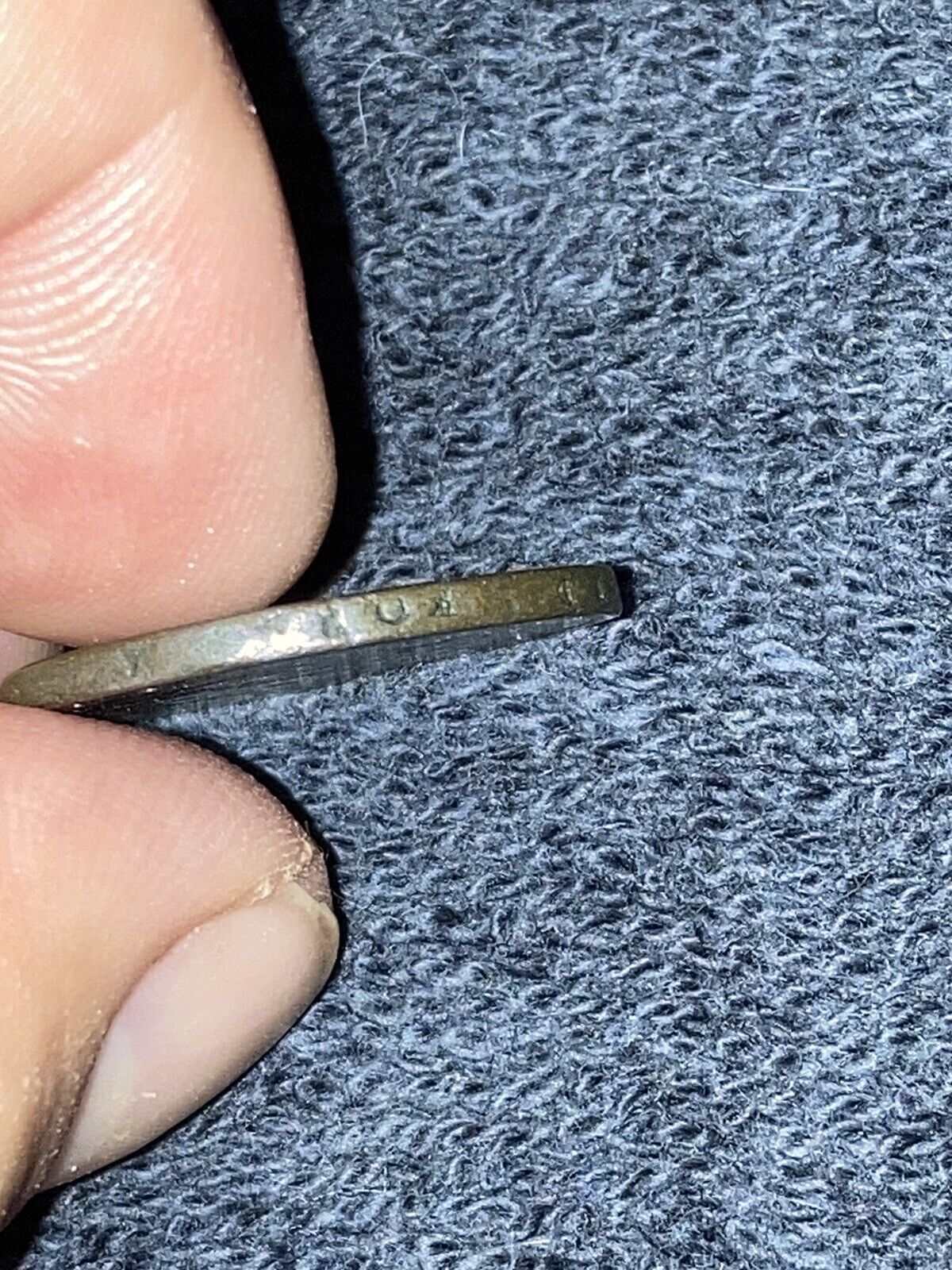 1794 liberty cap half cent 1/2c C-4A R-3 Error RagClip Clipped planchet Edge Lrt - Fresh Stock Dated December 2025