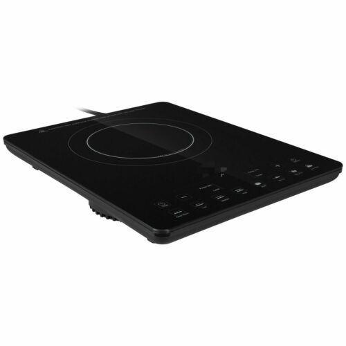 1500W Portable Induction Cooktop Countertop Burner with 15 Temp and Power Levels - Fresh Stock Dated February 2026