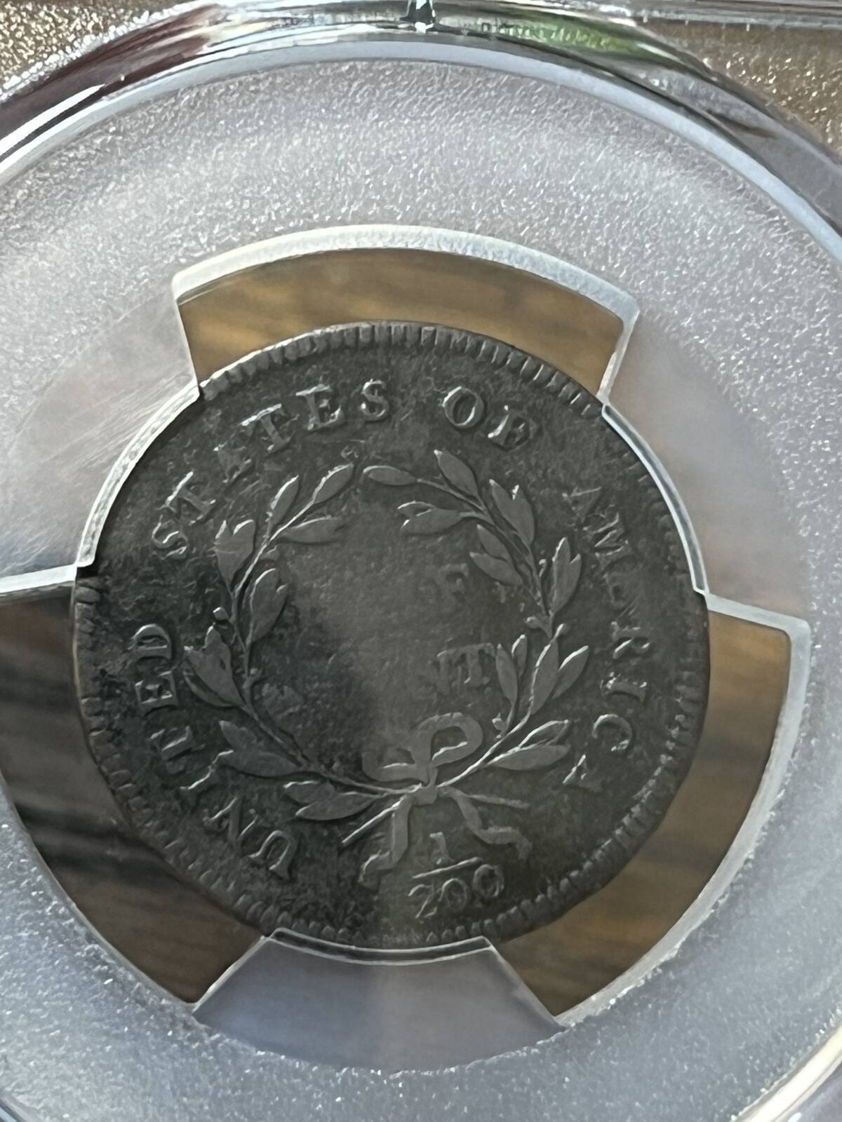 1795 P Half Cents Liberty Cap, PCGS VG Details Environmental Damage LE Punctuate - Fresh Stock Dated December 2025