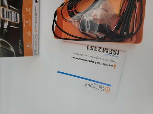 New! iSimple ISFM2351 TranzIt BLU HF Bluetooth Enabled FM Transmitter - Fresh Stock Dated December 2025