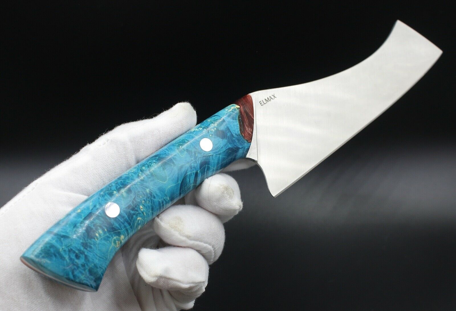 Blue Lagoon Chef - USA Made Custom Knives ELMAX Stainless Steel Custom Handle - Fresh Stock Dated January 2026