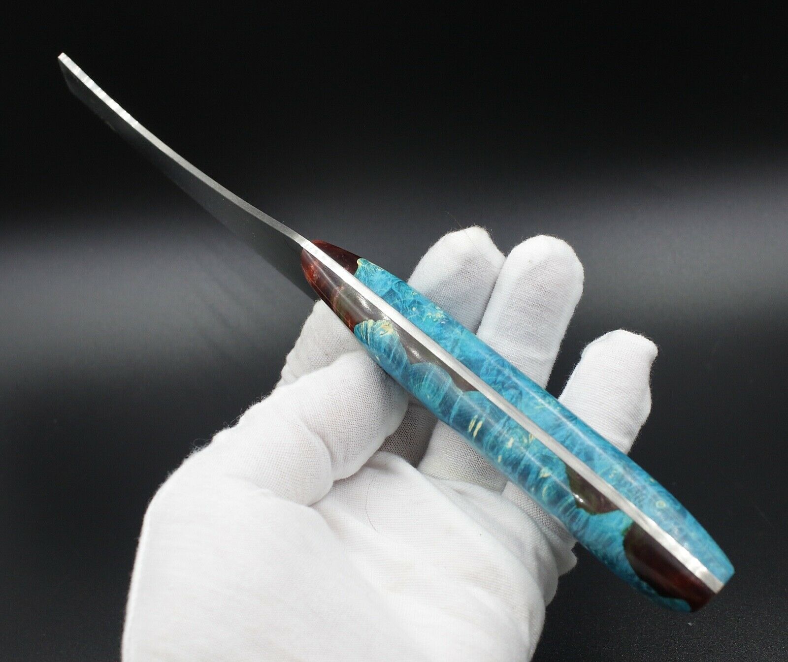 Blue Lagoon Chef - USA Made Custom Knives ELMAX Stainless Steel Custom Handle - Fresh Stock Dated January 2026