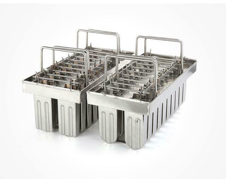 20pcs Stainless Steel Molds Ice Lolly Popsicle Ice Cream Stick Holder Industrial - Fresh Stock Dated February 2026
