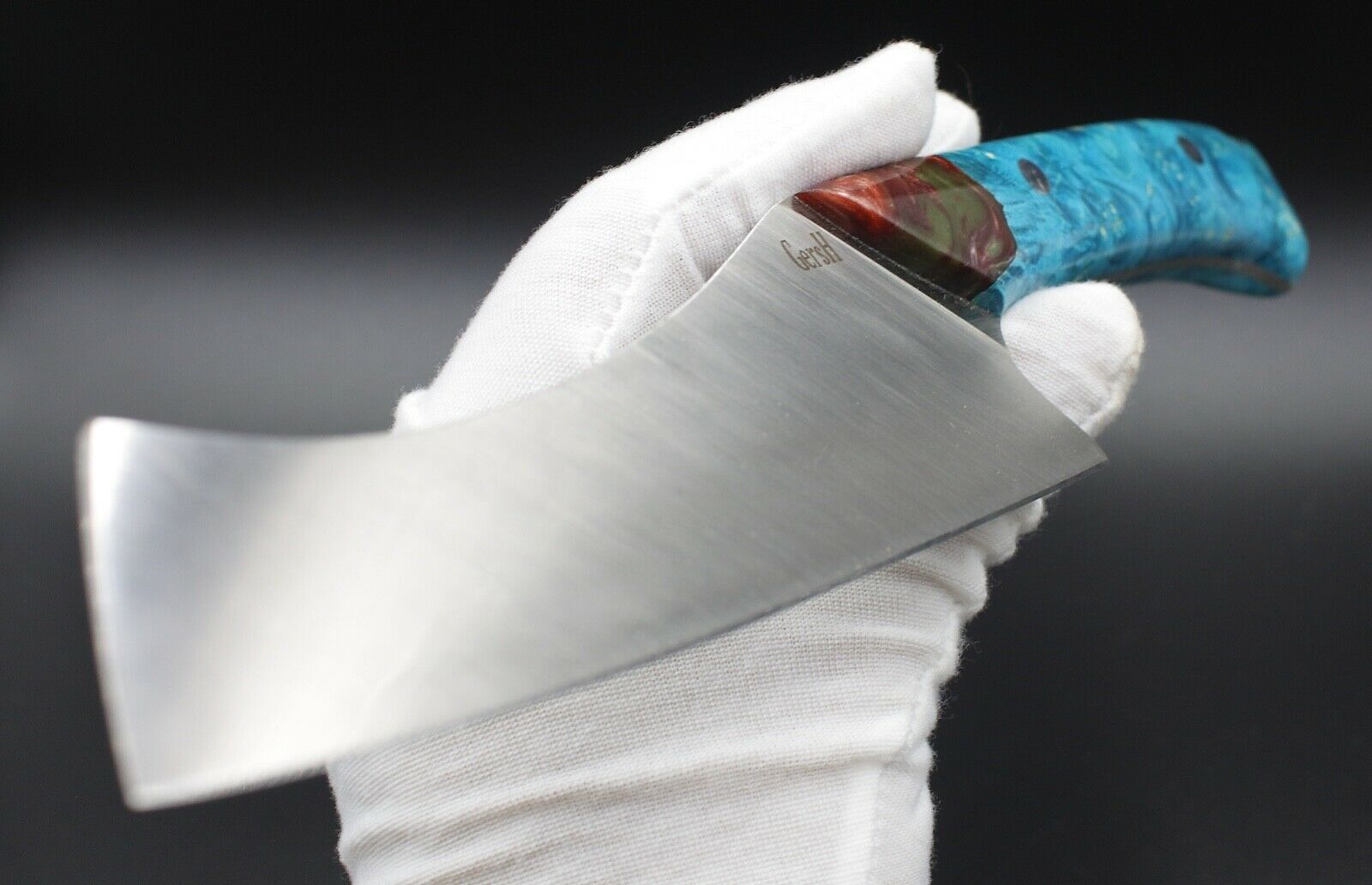 Blue Lagoon Chef - USA Made Custom Knives ELMAX Stainless Steel Custom Handle - Fresh Stock Dated January 2026