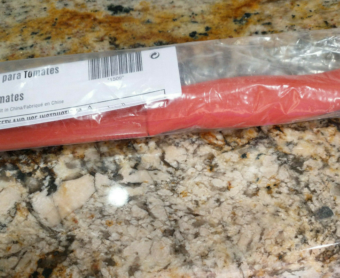 Pampered Chef - Coated Tomato Knife with Cover - Brand New in Package - Fresh Stock Dated January 2026