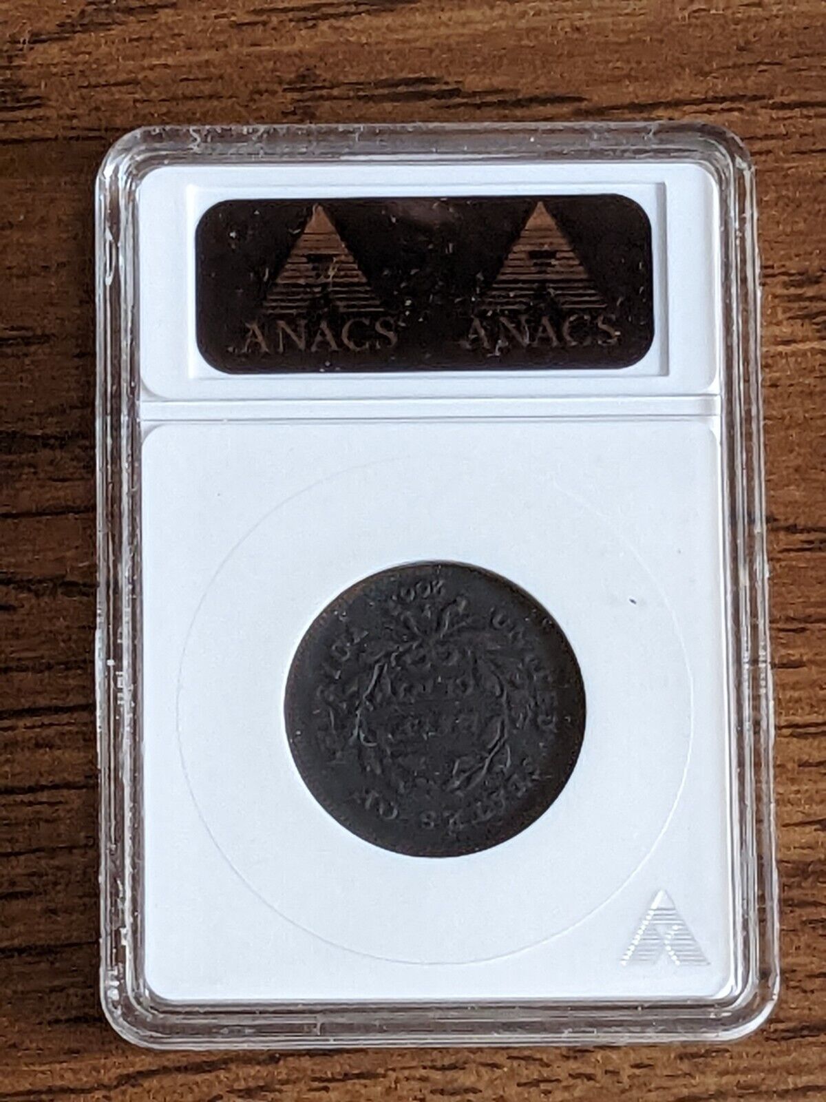 Ridiculously Rare 1795 HALF CENT in rare soapbox ANACS Holder VG Details G-4 Net - Fresh Stock Dated December 2025