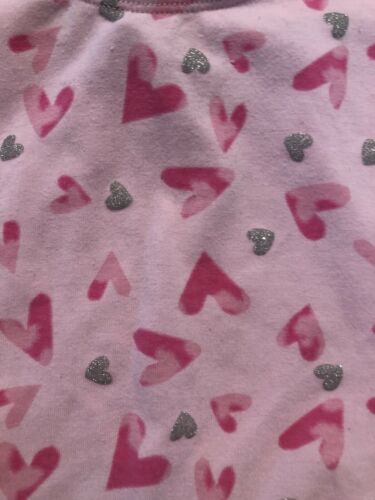 JACQUES MORET Girls 4T Sparkle Hearts Pink Tutu Skirted Ballet Leotard - Fresh Stock Dated December 2025