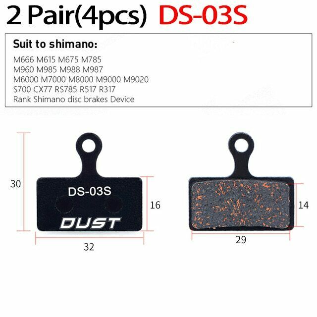 2 Pair (4pcs) MTB Bicycle Hydraulic Disc Ceramics Brake Pads For b01s SHIMANO - Fresh Stock Dated December 2025