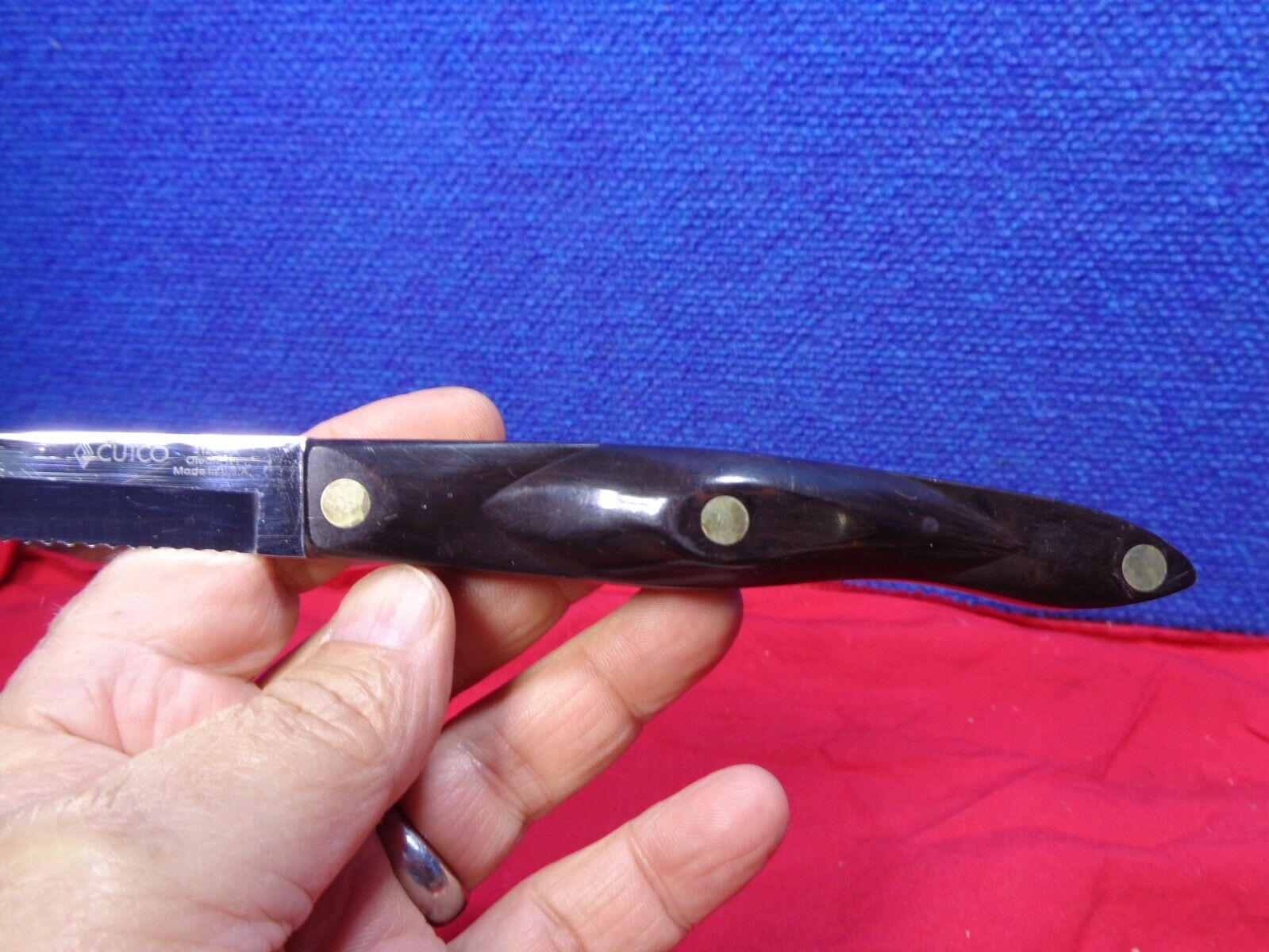 Cutco Knife 2124KA  BROWN Handle #9 - Fresh Stock Dated January 2026