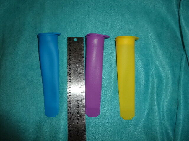 3 Silicone Push Up Frozen Stick Ice Cream Pop Yogurt popsicle Maker mold-US sale - Fresh Stock Dated February 2026
