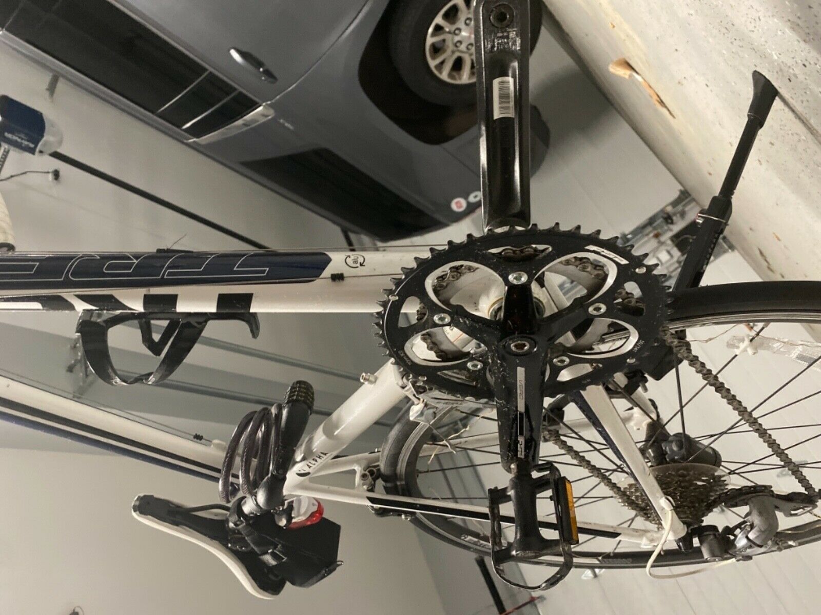 trek one series 1.5 - alpha 100 series aluminum (blue and white) (used) - Fresh Stock Dated December 2025