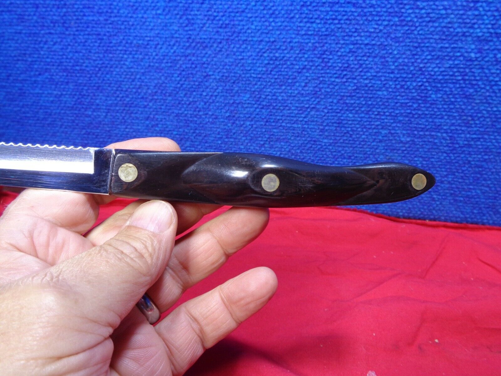 Cutco Knife 2124KA  BROWN Handle #9 - Fresh Stock Dated January 2026