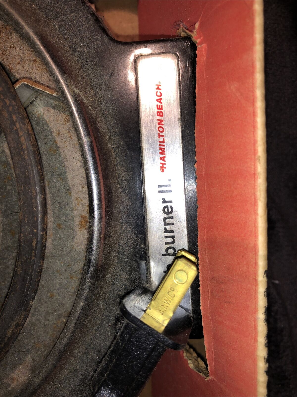 Vtg Hamilton Beach Fifth Burner II Portable Heating Range Dual Hot Plate - Fresh Stock Dated February 2026