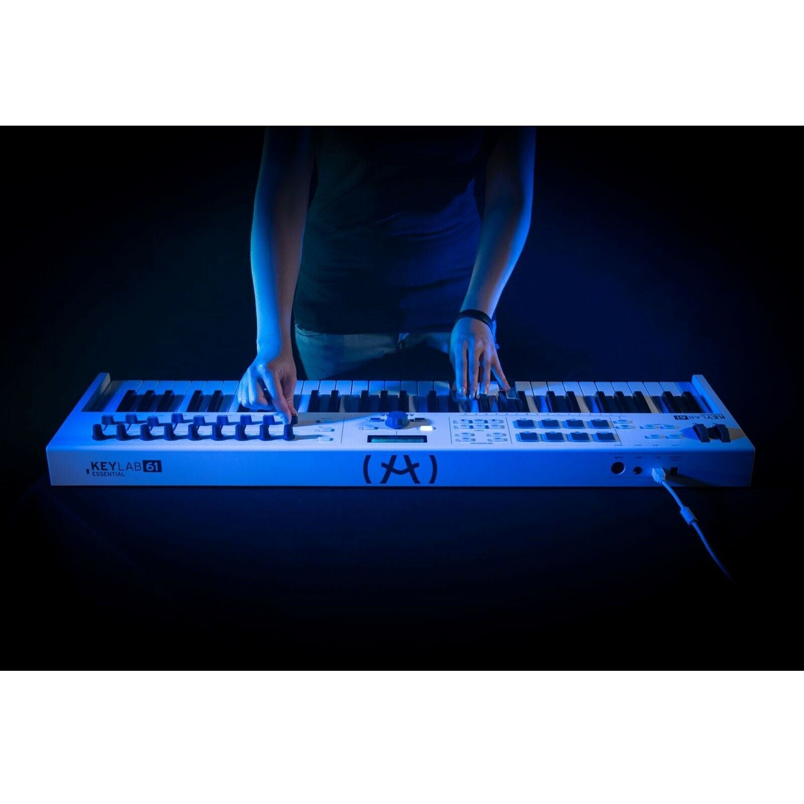 Arturia Keylab Essential 61 61-key USB MIDI Keyboard Controller w Ableton Lite - Fresh Stock Dated December 2025