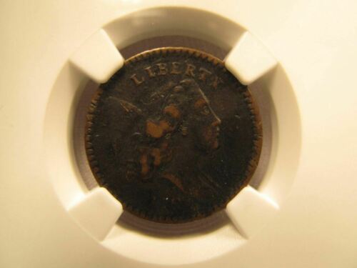 1794 1/2C HALF CENT VF DETAILS ENVIRONMENTAL DAMAGE NGC C544 - Fresh Stock Dated December 2025