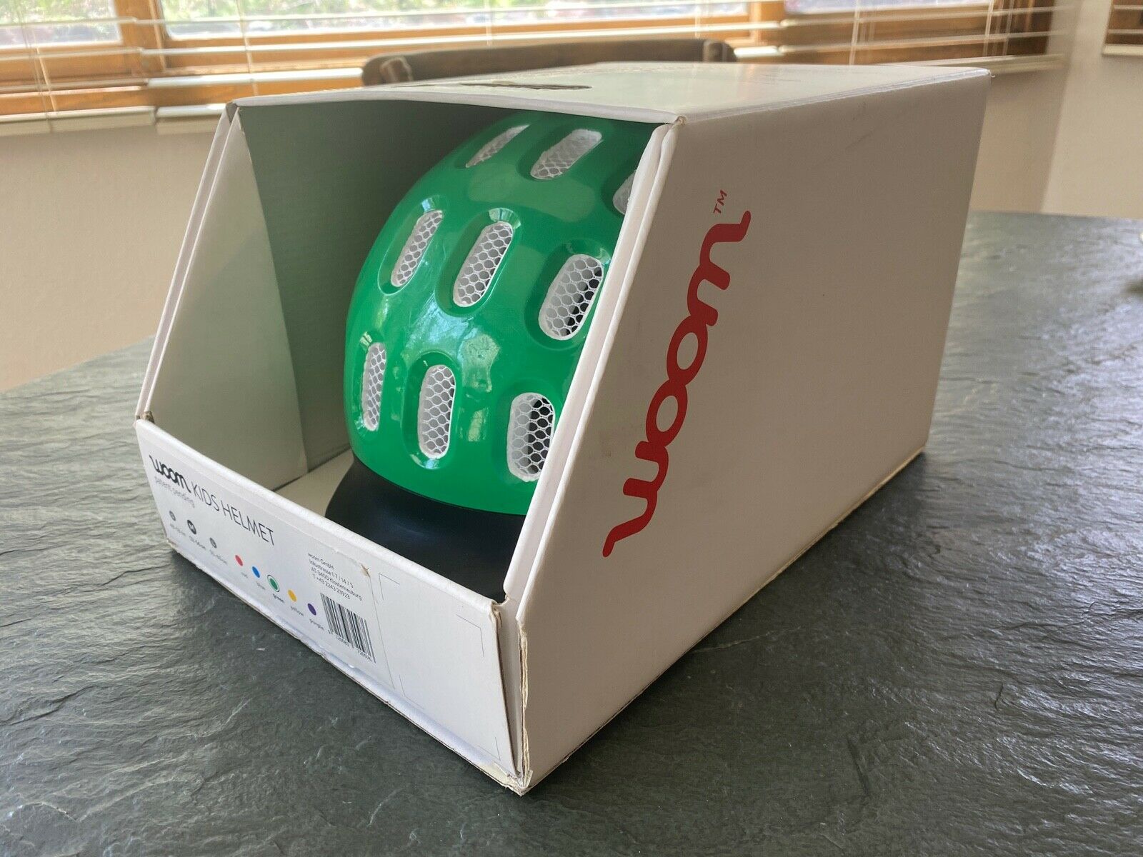 Woom 2 Bike Green + Woom Green Helmet + Woom 2 FREEWHEEL KIT installed - Fresh Stock Dated December 2025