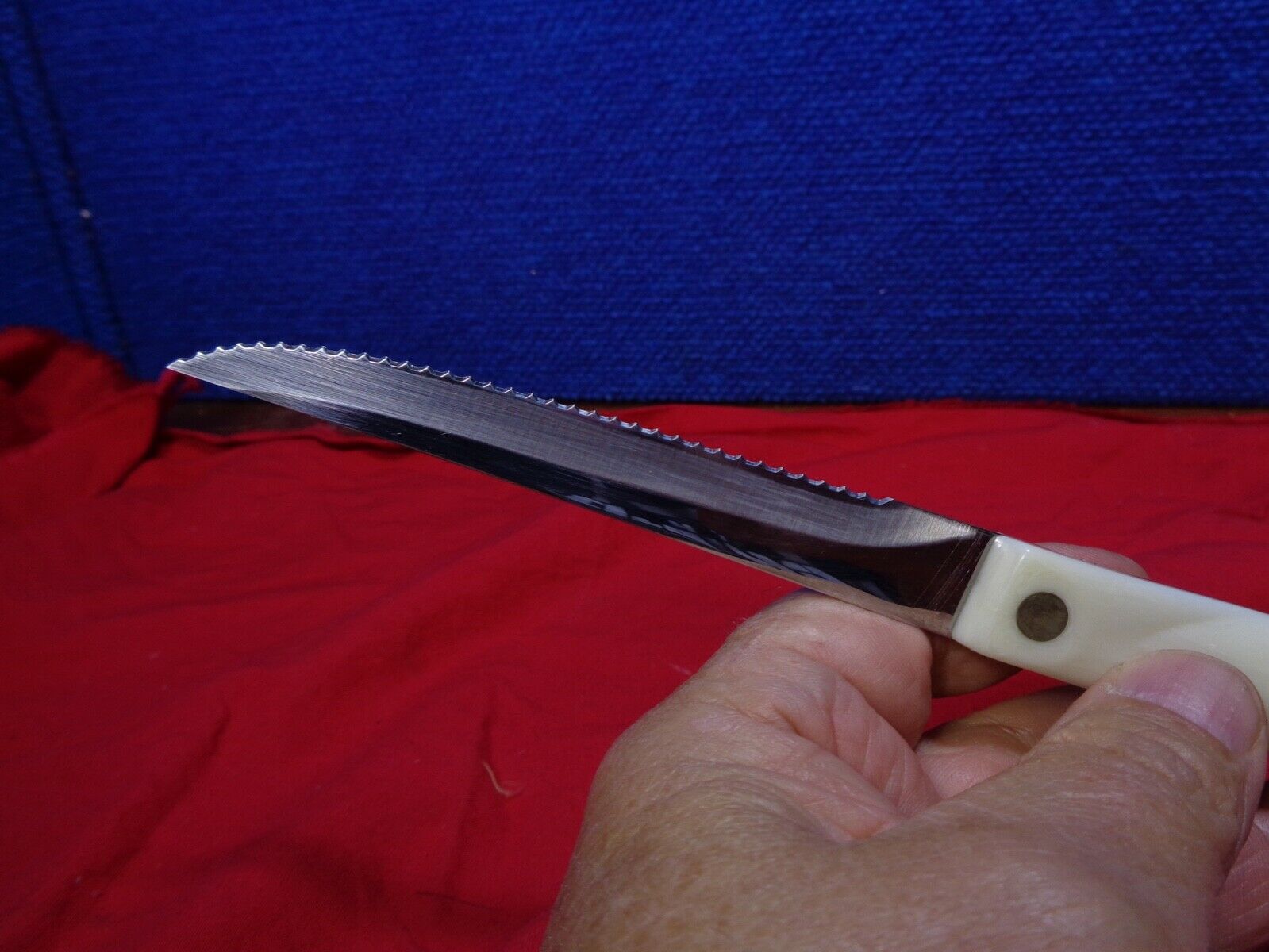 Cutco Knife 1721KC Pearl White Handle #6 - Fresh Stock Dated January 2026