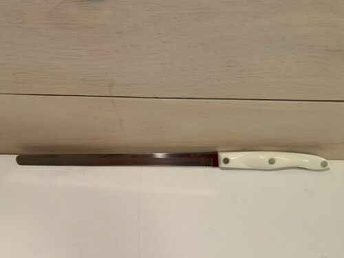 CUTCO Pearl Handle Serrated Edge Bread Knife Slicer 1724 KL NICE - Fresh Stock Dated January 2026