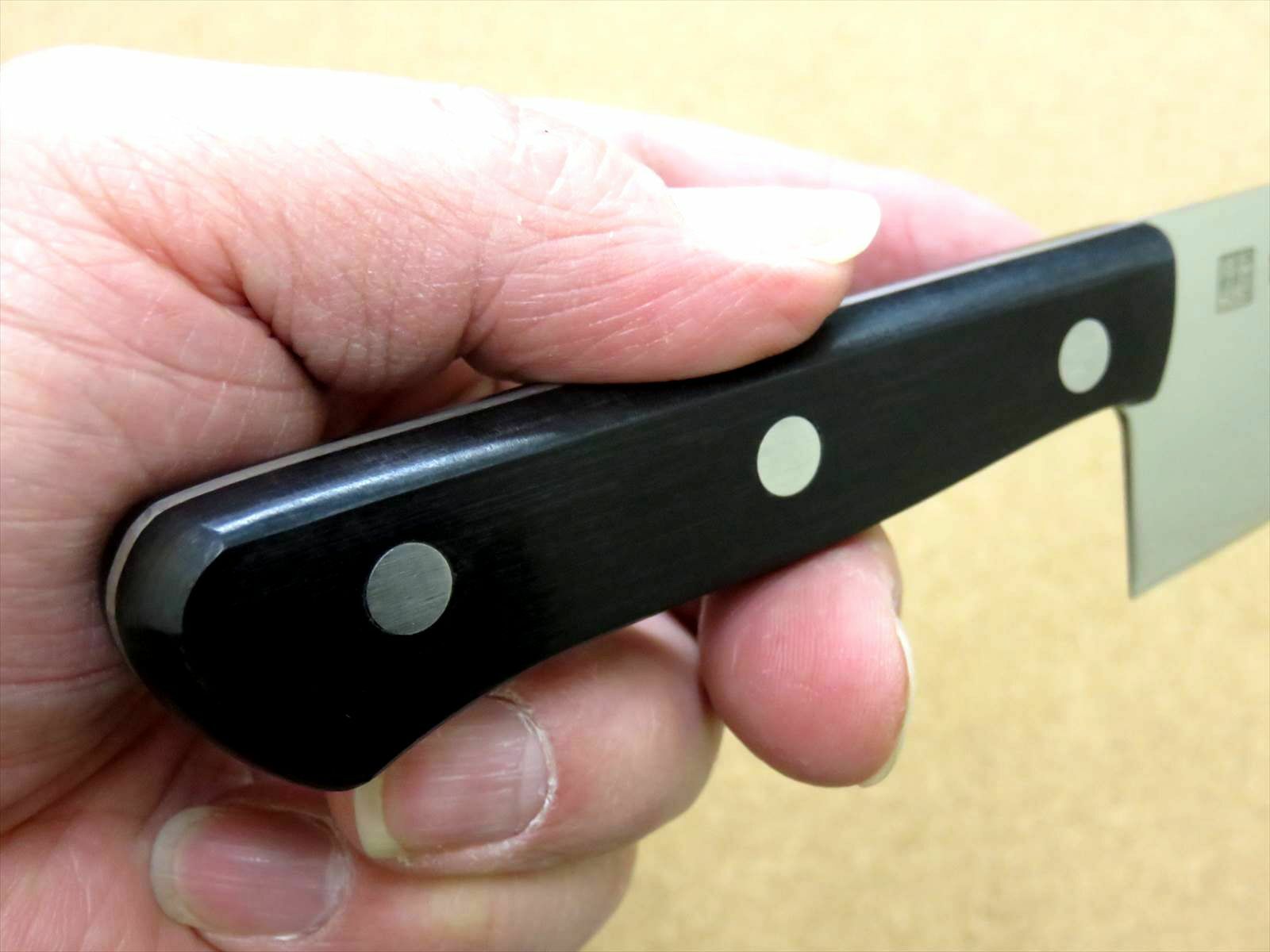 Japanese Kitchen Small Knife 110mm 4 in Double-edged Fishing Outdoor SEKI JAPAN - Fresh Stock Dated February 2026