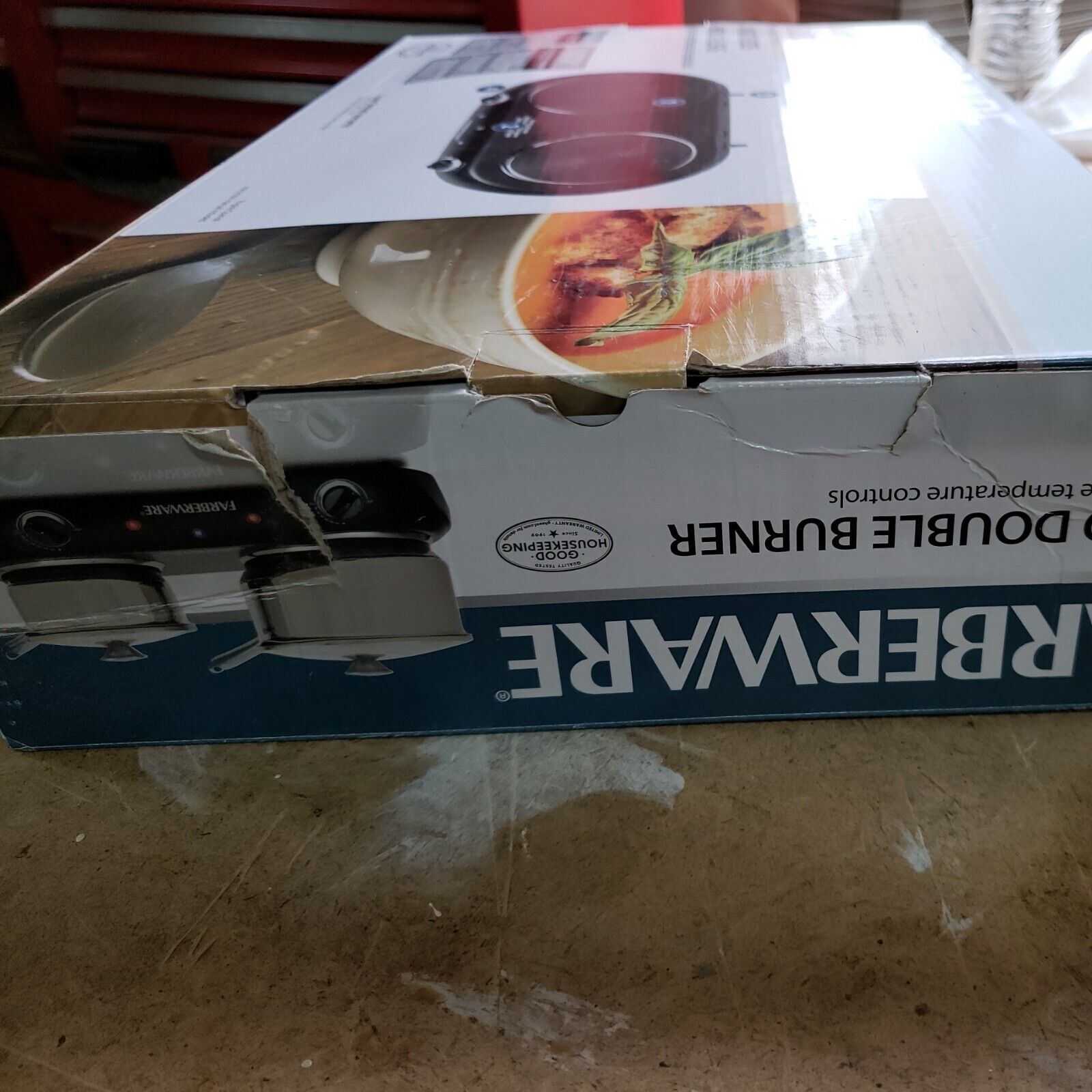 Farberware FH202-D11 Double Burner - Black - Fresh Stock Dated February 2026