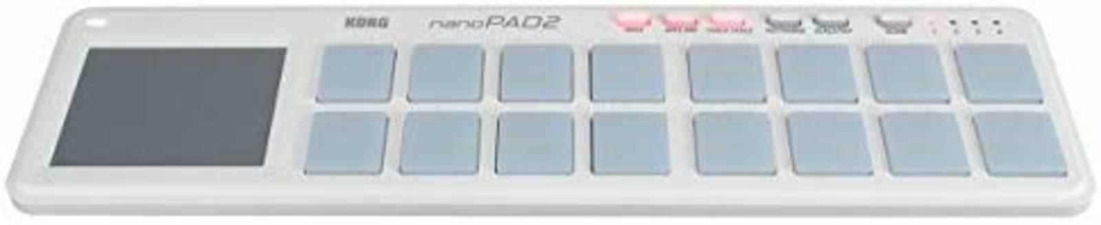 KORG USB MIDI Controller nanoPAD2 White New in Box F/S w/Tracking# Japan New - Fresh Stock Dated December 2025