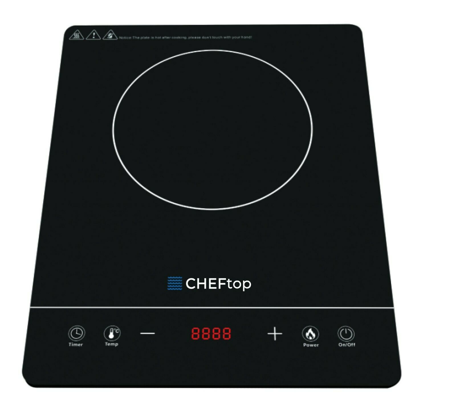 HIGH POWER Portable Induction Cooktop Countertop Single Burner 8 Power Levels - Fresh Stock Dated February 2026