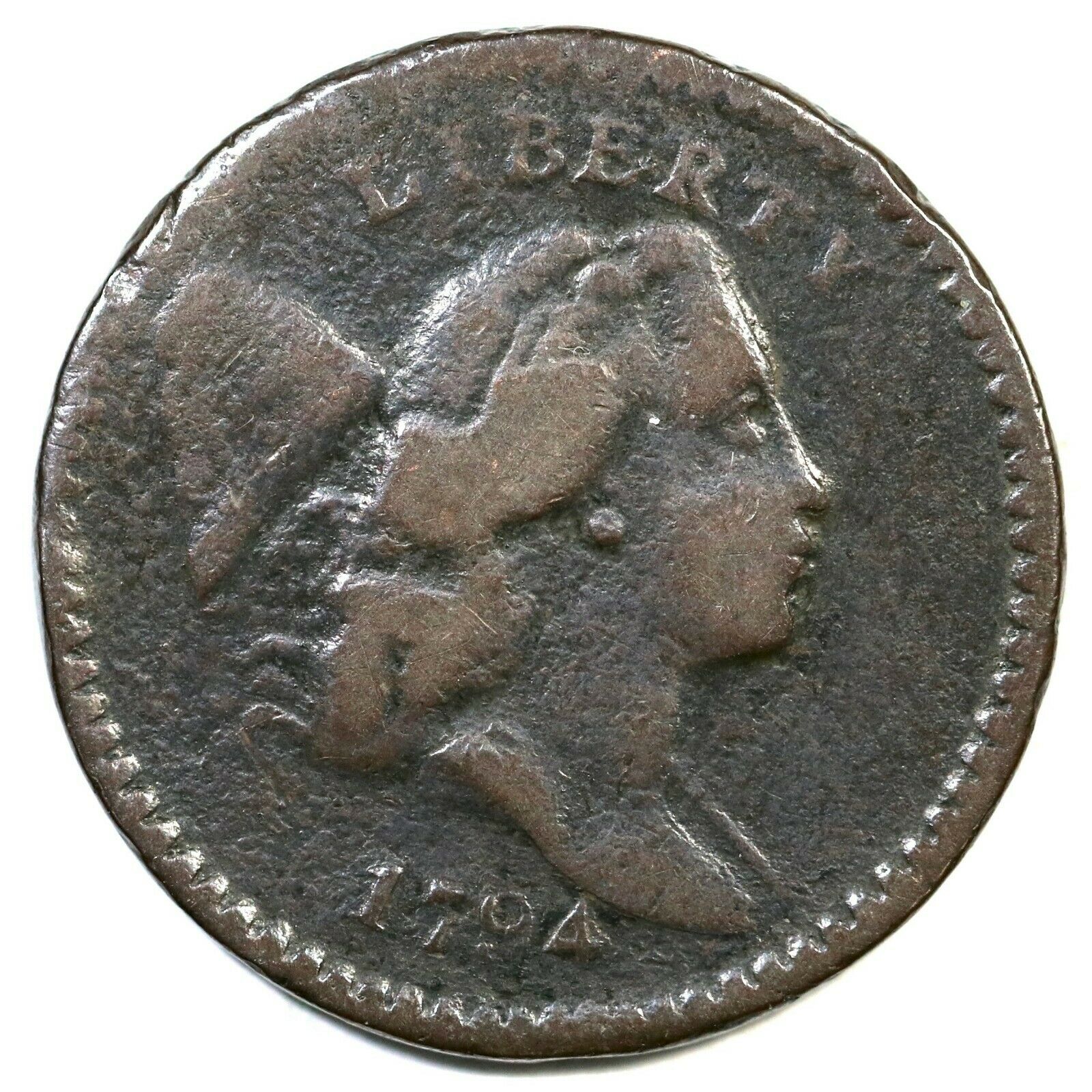 1794 C-8 R-5 Liberty Cap Half Cent Coin 1/2c - Fresh Stock Dated December 2025