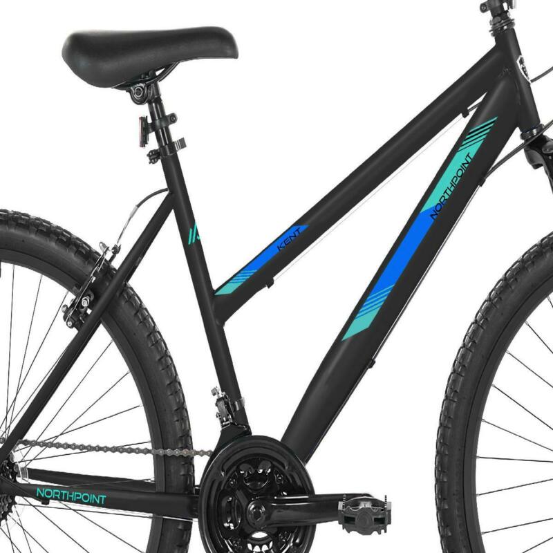 Kent 26 In Northpoint Women's Mountain Bike 21-Speed Front Suspension Black/Blue - Fresh Stock Dated January 2026