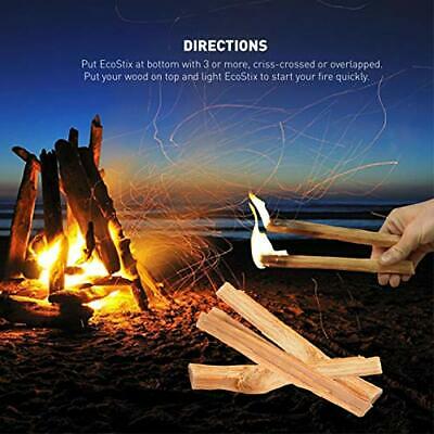Approx. 300 Eco-Stix Fatwood Fire Starter Kindling Firewood 25 lbs FATWOOD - Fresh Stock Dated December 2025