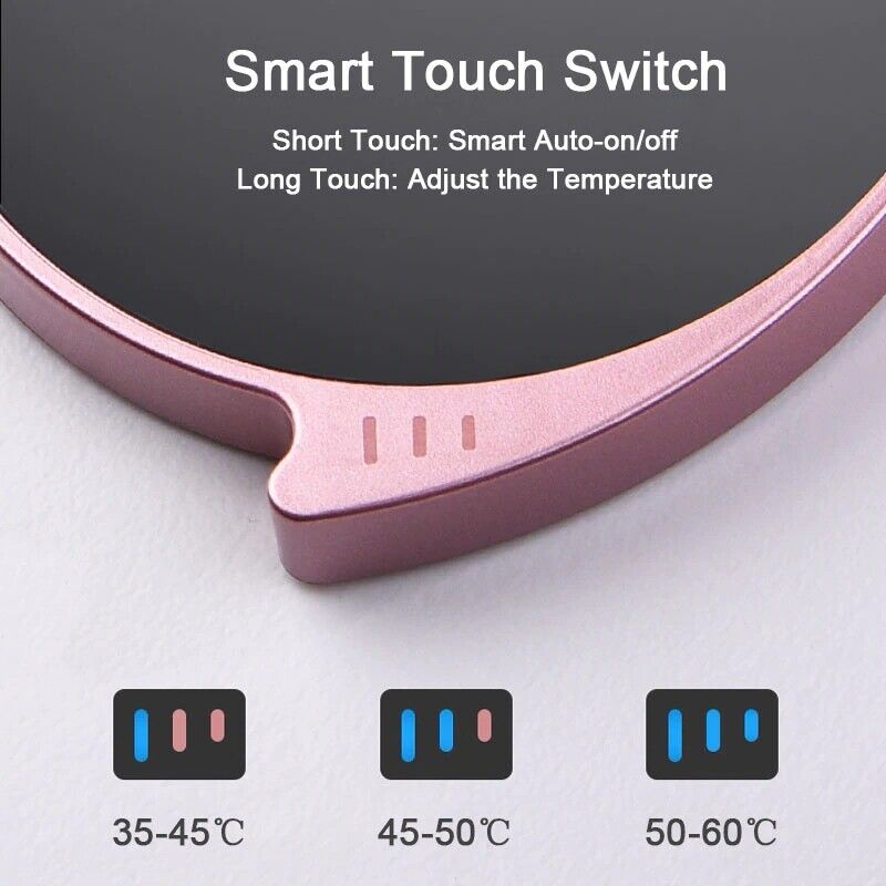 Smart Coffee Mug Cup Warmer for Office Home with Three Temperature Settings - Fresh Stock Dated February 2026