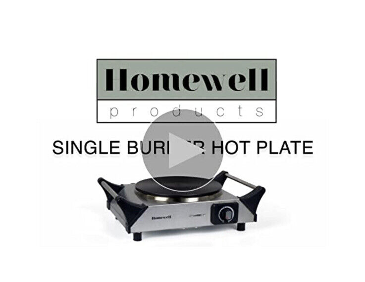 Homewell Stainless Steel Electric Single Hot Plate 1500W - Fresh Stock Dated February 2026