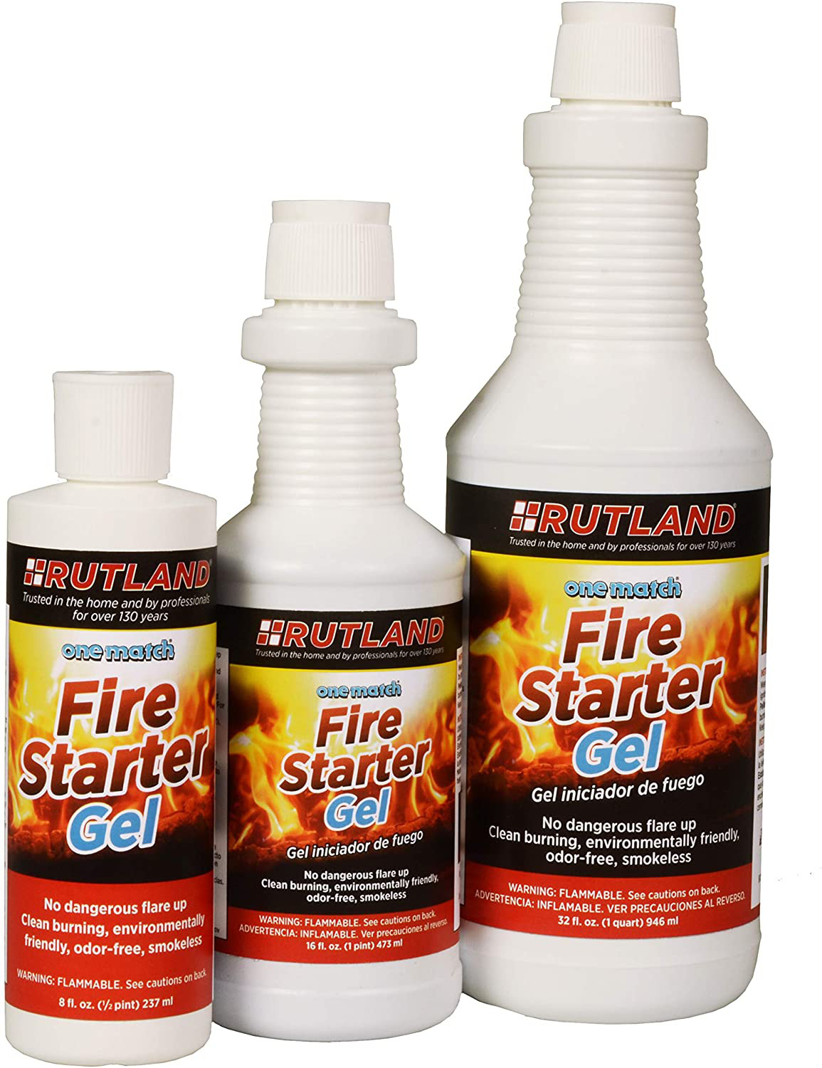 One Match Gel Fire Starter, 32 fl. oz. (Package may vary) - Fresh Stock Dated January 2026