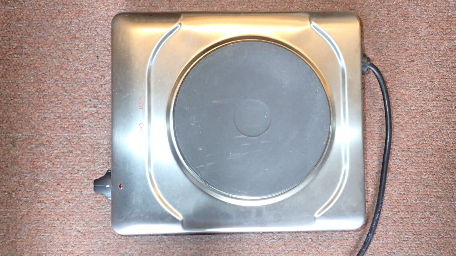 Cadco Commerical KR-SW Portable Cast Iron Range 120-Volt Hot Plate - Fresh Stock Dated February 2026