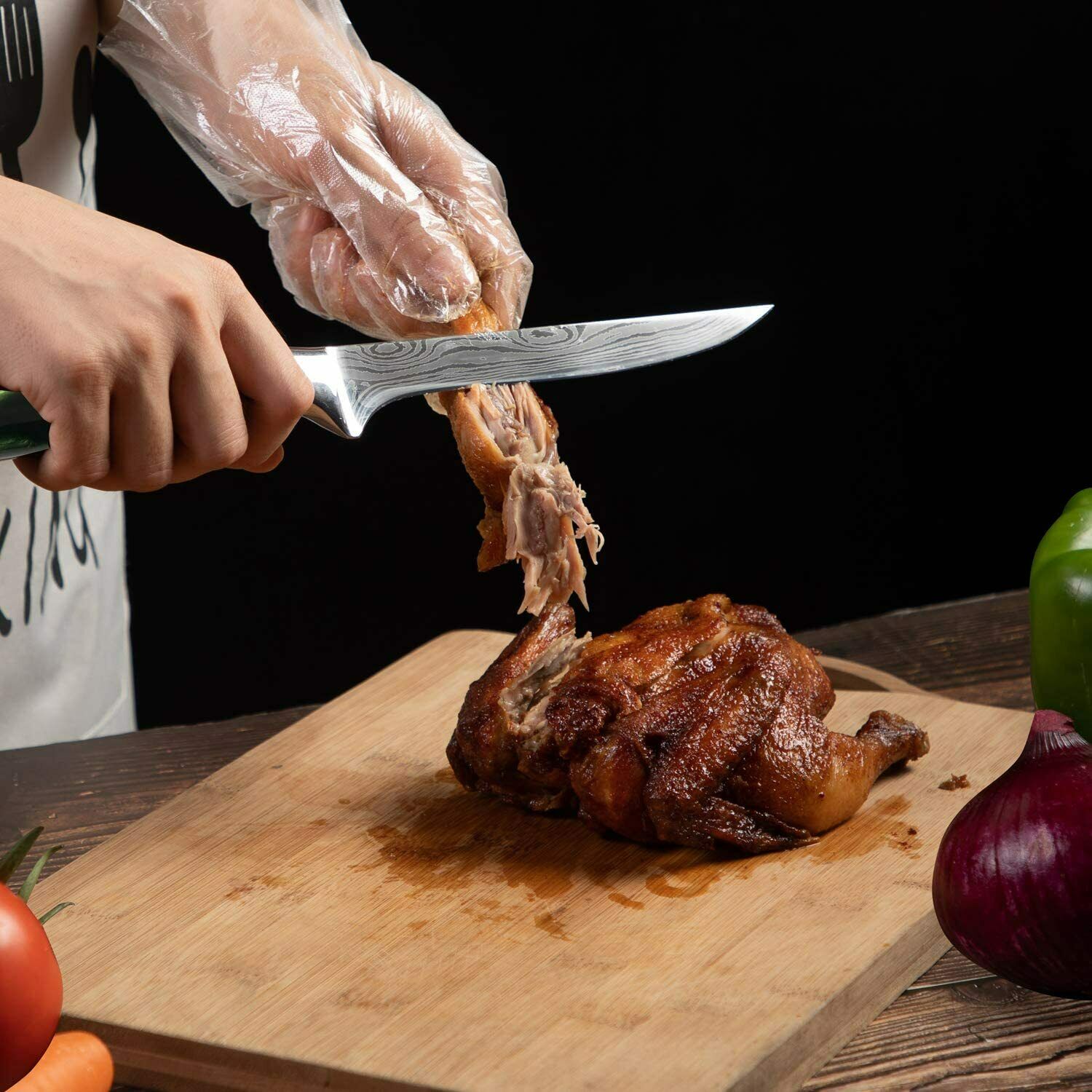 New 6 Inch Boning Knife German High Carbon Stainless Steel Fillet Knife for Home - Fresh Stock Dated February 2026