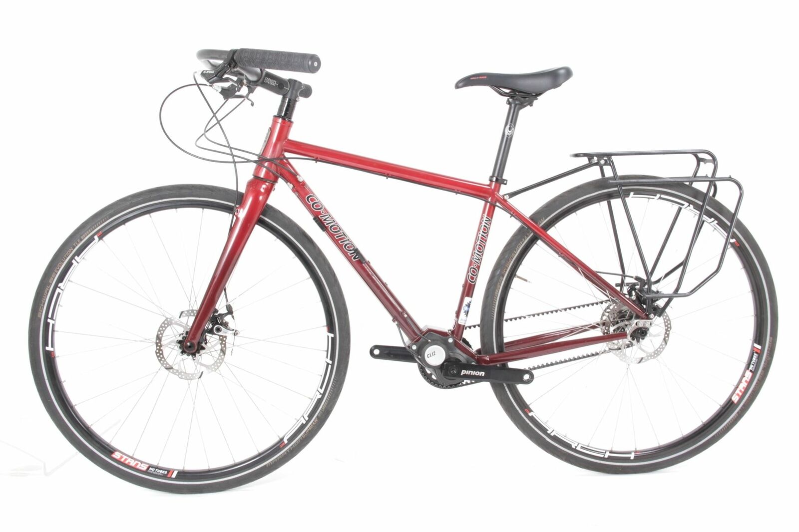 USED 2019 Co-Motion Klatch 47cm Custom Gravel Bike Pinion 12 Speed Jones H-Bar - Fresh Stock Dated December 2025