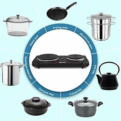 Elite Gourmet Countertop Electric Hot Burner Temperature Controls Power Indic... - Fresh Stock Dated February 2026