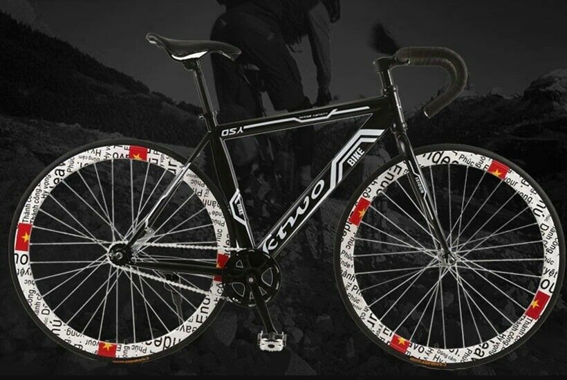 ROAD BIKE FIXED-GEAR SPORT BICYCLE SINGLE SPEED RARE DRUM BRAKE RACE CYCLE 26