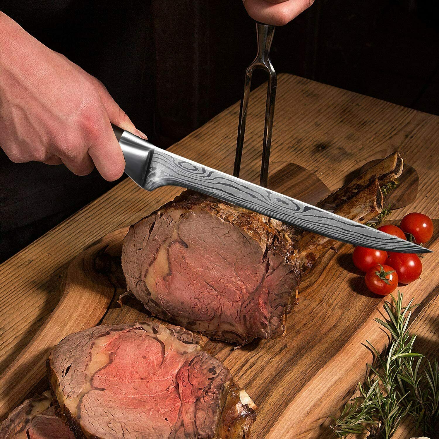 New 6 Inch Boning Knife German High Carbon Stainless Steel Fillet Knife for Home - Fresh Stock Dated February 2026