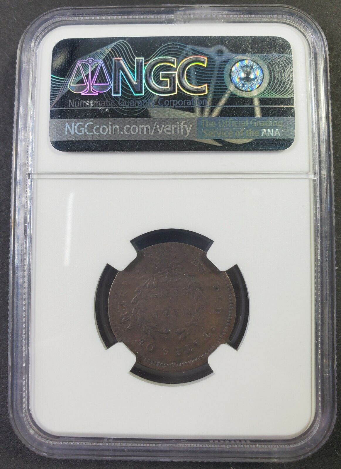 1794 Liberty Cap Half Cent NGC XF Details ENV. DMG. - Fresh Stock Dated December 2025