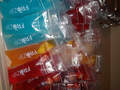 SMALL SIZE Frozip 125 Disposable Ice Popsicle Mold Bags| BPA Free Freezer Tub... - Fresh Stock Dated February 2026