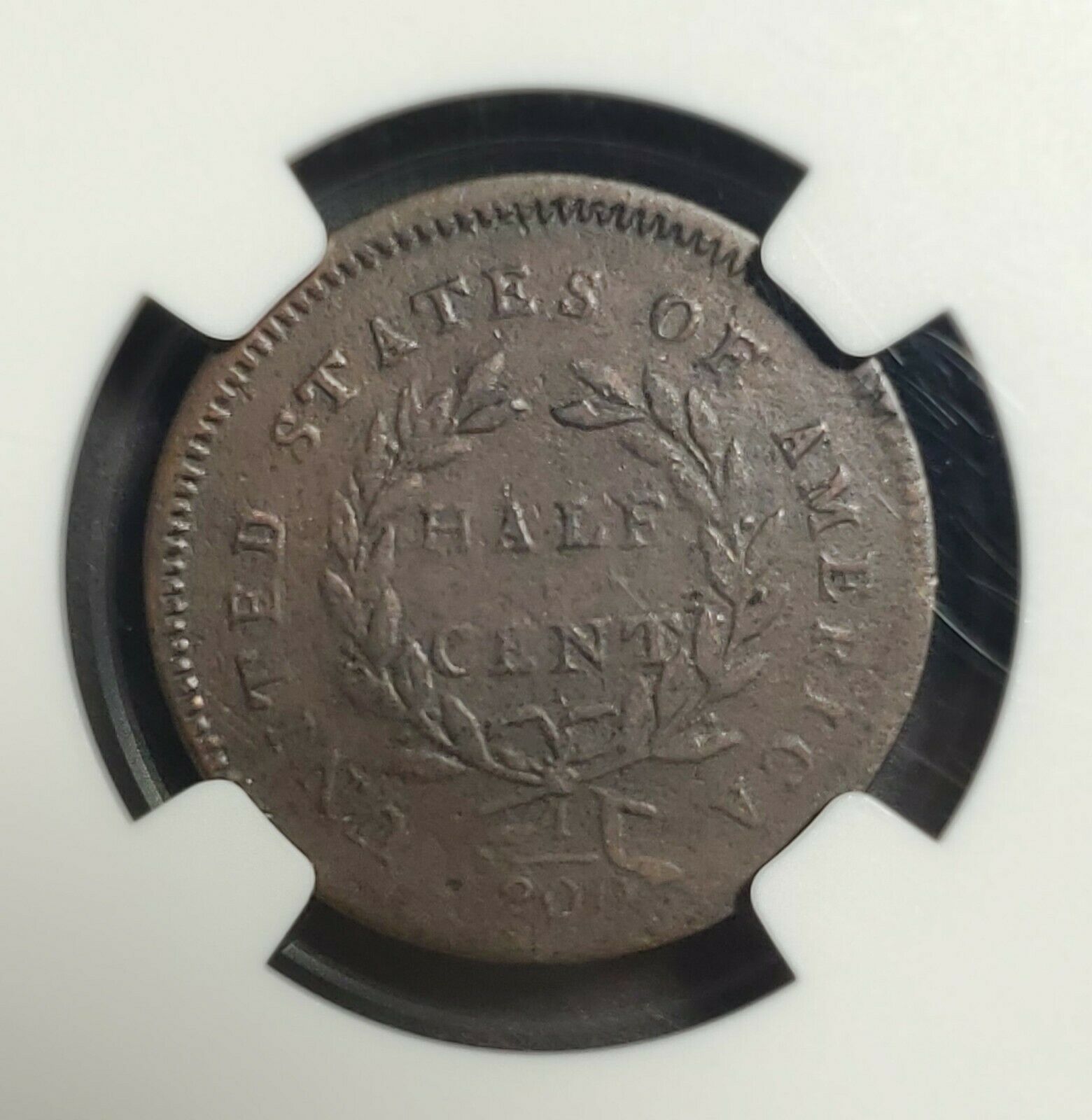 1794 Liberty Cap Half Cent NGC XF Details ENV. DMG. - Fresh Stock Dated December 2025