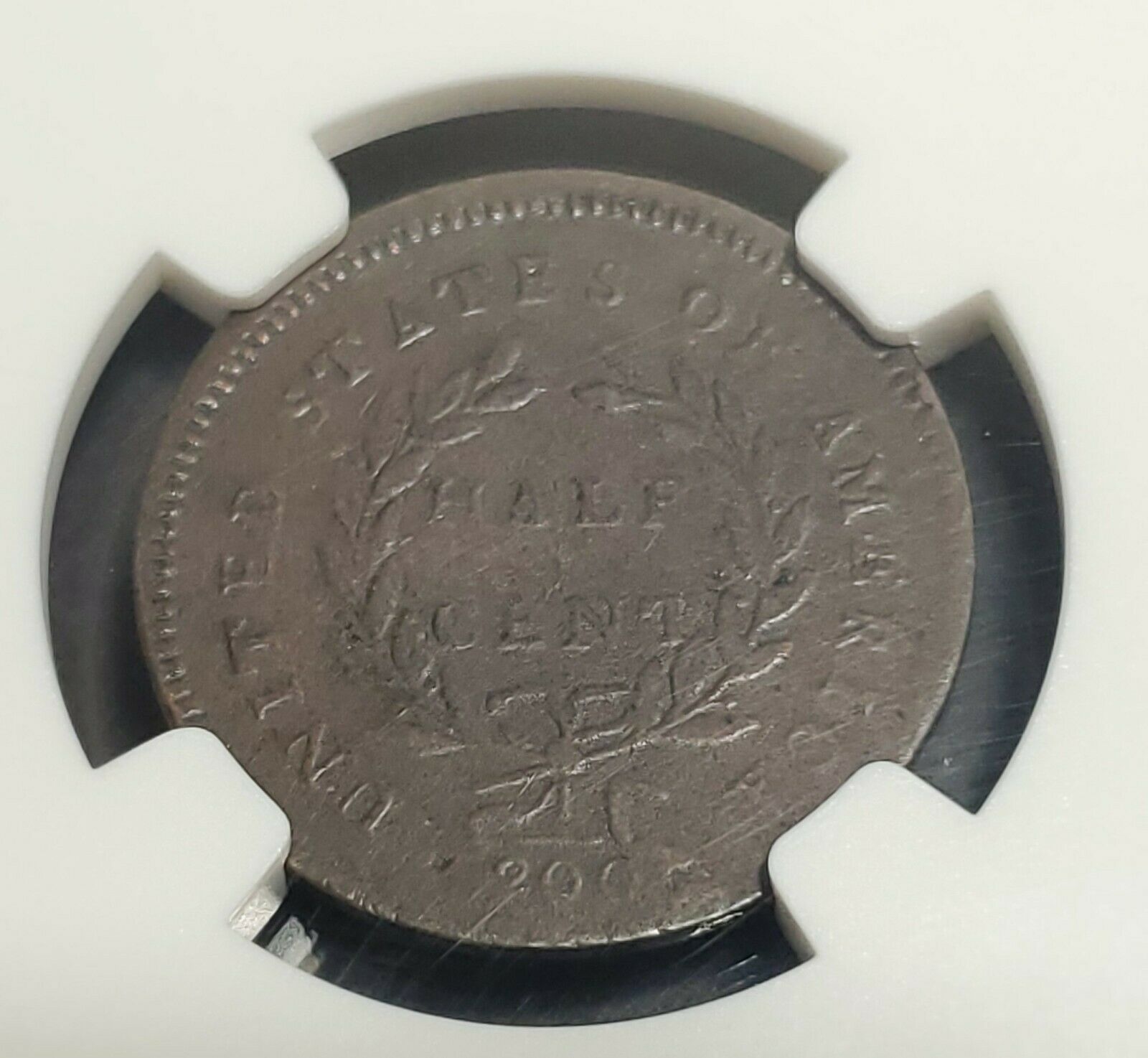 1794 Liberty Cap Half Cent NGC XF Details ENV. DMG. - Fresh Stock Dated December 2025