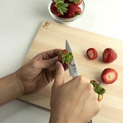 Shun DM-0700 Classic Paring Knife 3.5 inch VG-MAX Blade with Pakkawood Handle... - Fresh Stock Dated January 2026